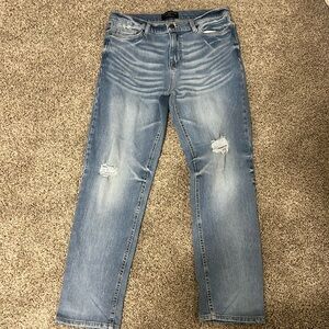 No Boundaries men light wash jeans